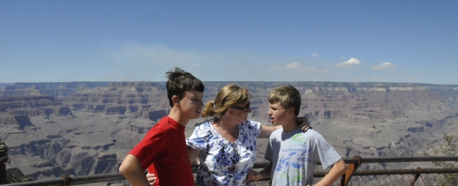 The Dodd family at the Grand Canyon - Animated Language Learning